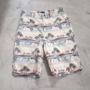 Boys NWT Children's Place Tropical Print Shorts 12